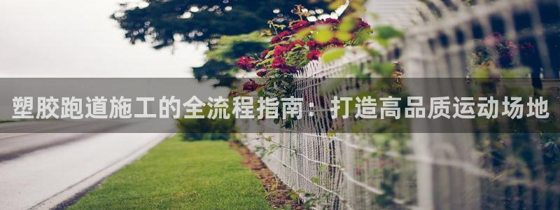尊龙人生就要博旧版：塑胶跑道施工的全流程指南：打造高品质运动场地
