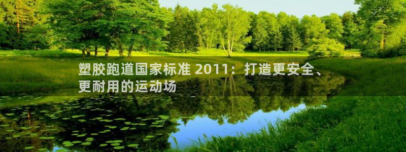 尊龙凯时官网：塑胶跑道国家标准 2011：打造更安全、
更耐用的运动场