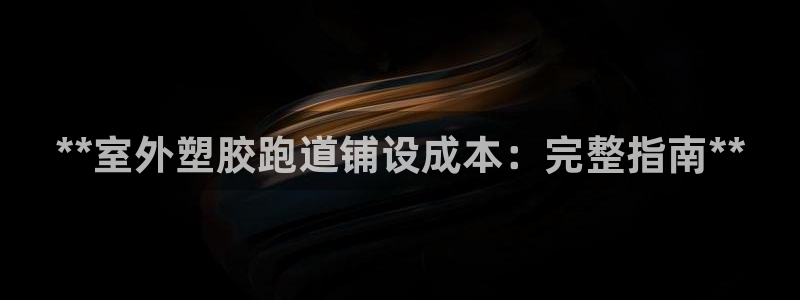 尊龙凯时企业文化：**室外塑胶跑道铺设成本：完整指南**