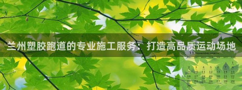 尊龙凯时网站怎么样：兰州塑胶跑道的专业施工服务：打造