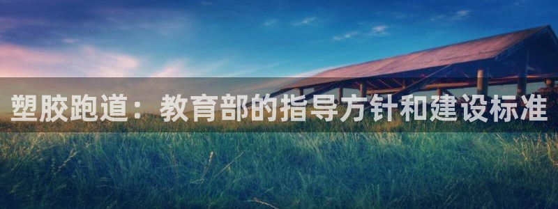 尊龙官方平台是正品吗：塑胶跑道：教育部的指导方针和建