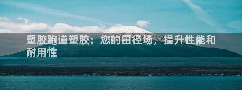 尊龙凯时一人生就是博官网：塑胶跑道塑胶：您的田径场，