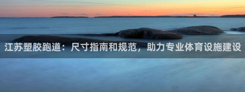 尊龙尊龙：江苏塑胶跑道：尺寸指南和规范，助力专业体育设施建设