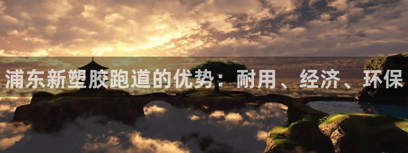 尊龙凯时 - 人生就是搏手机登录：浦东新塑胶跑道的优